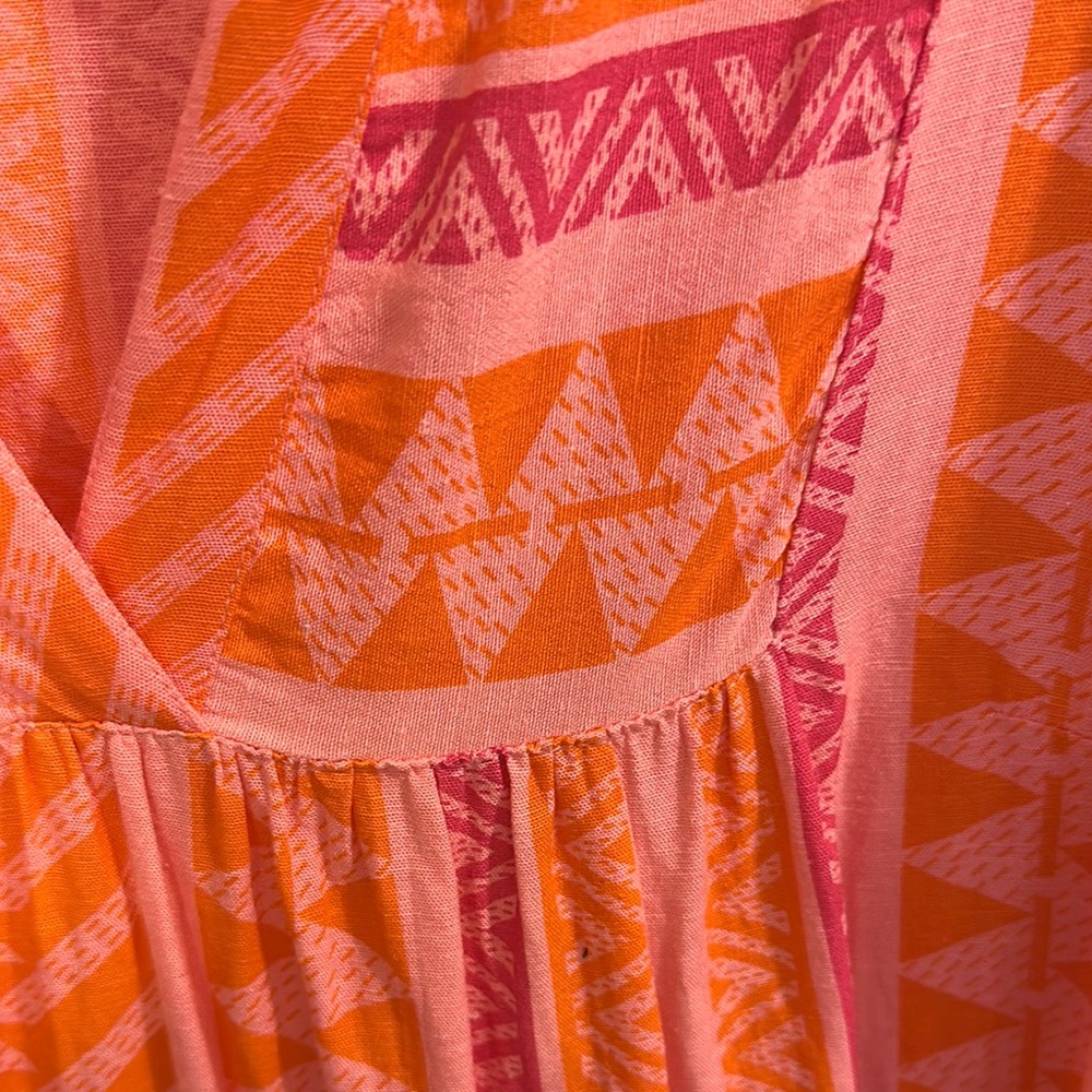 Colorful Geometric Pattern Dress - Picture 3 of 5